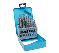 BlueSpot Tools 20512 Jeu de 15 tarauds et perceuses (M3-M12) 2,5-10,2 mm