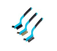 BlueSpot Tools 22503 Lot de 3 mini brosses métalliques