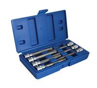 BlueSpot Tools - Jeu d'embouts douille splines extra longs 7 pièces
