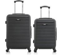 bluestar - lot de 2 - valise weekend et valise cabine brazilia - noir noir G