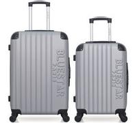 bluestar - lot de 2 - valise weekend et valise cabine bucarest - gris gris G