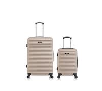 bluestar - lot de 2 - valises grand format et cabine brazilia - beige beige G