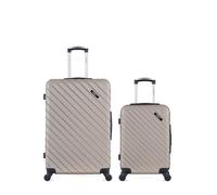 BLUESTAR - LOT DE 2 - Valises grand format et cabine CITE - KAKI