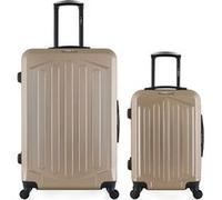 bluestar - lot de 2 - valises grand format et cabine hagen - beige beige G