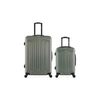 bluestar - lot de 2 - valises grand format et cabine hagen - kaki