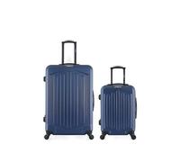bluestar - lot de 2 - valises grand format et cabine hagen - marine