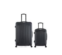 bluestar - lot de 2 - valises grand format et cabine hagen - noir