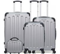 bluestar - set de 4 abs madrid-c 4 roues - gris