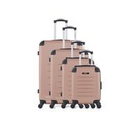 bluestar - set de 4 abs opera m 4 roues - rose dore rose dore