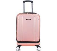 bluestar - valise cabine abs baltimore 4 roues 55 cm - rose dore