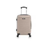 Valise Cabine BRAZILIA 55 cm 4 Roues - BEIGE - BLUESTAR 55x35x21cm