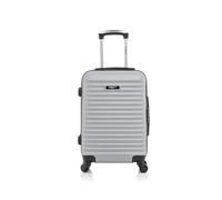 bluestar - valise cabine abs brazilia 4 roues 55 cm - gris gris