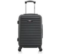 bluestar - valise cabine abs brazilia 4 roues 55 cm - noir noir