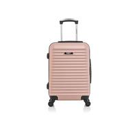 BLUESTAR - Valise Cabine ABS BRAZILIA 4 Roues 55 cm Rose