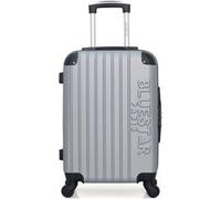 Valise Cabine BUCAREST 55 cm 4 Roues - GRIS - BLUESTAR 55x35x21cm