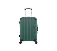 bluestar - valise cabine bucarest 55 cm 4 roues - vert fonce