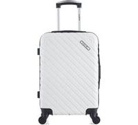 bluestar - valise cabine cite 55 cm 4 roues - blanc BLANC G