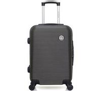 BLUESTAR - Valise Cabine ABS LONDON 4 Roues 55 cm Gris