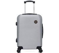 bluestar - valise cabine london 55 cm 4 roues - gris