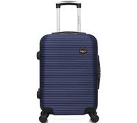 BLUESTAR - Valise Cabine ABS LONDON 4 Roues 55 cm Bleu