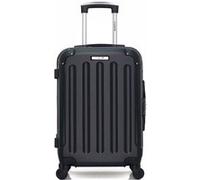 bluestar - valise cabine abs madrid 4 roues 55 cm - noir