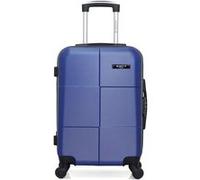 bluestar - valise cabine abs miami 4 roues 55 cm - marine
