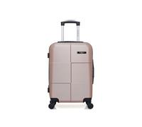 BLUESTAR - Valise Cabine ABS MIAMI 4 Roues 55 cm Rose