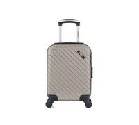 BLUESTAR - Valise Cabine XXS CITE 46 cm 4 Roues - beige