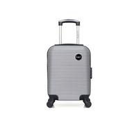 bluestar - valise cabine xxs abs london 4 roues 46 cm - gris