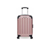 bluestar - valise cabine xxs abs madrid 4 roues 46 cm - rose dore rose dore