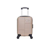 bluestar - valise cabine xxs abs miami 4 roues 46 cm - beige