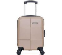 bluestar - valise cabine xxs abs miami 4 roues 46 cm - beige
