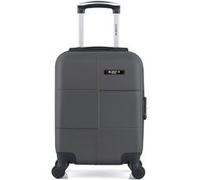 bluestar - valise cabine xxs miami 46 cm 4 roues - gris fonce
