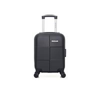 bluestar - valise cabine xxs abs miami 4 roues 46 cm - noir noir