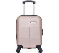 bluestar - valise cabine xxs abs miami 4 roues 46 cm - rose dore rose dore
