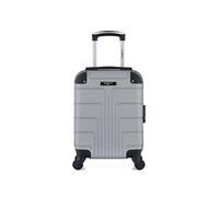 bluestar - valise cabine xxs abs ottawa 4 roues 46 cm - gris gris