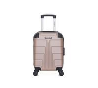 bluestar - valise cabine xxs abs ottawa 4 roues 46 cm - rose dore