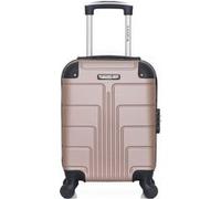 bluestar - valise cabine xxs abs ottawa 4 roues 46 cm - rose dore