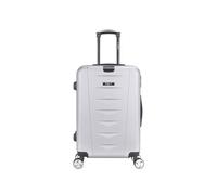 bluestar - valise grand format ajaccio 75 cm 4 roues - gris