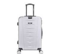bluestar - valise grand format ajaccio 75 cm 4 roues - gris