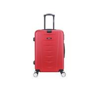 bluestar - valise grand format ajaccio 75 cm 4 roues - rouge rouge G