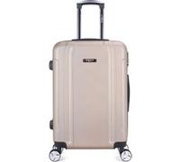 bluestar - valise grand format abs baltimore 75 cm - beige beige