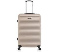 BLUESTAR - Valise Grand Format ABS BRAZILIA 4 Roues 75 cm Beige