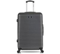 bluestar - valise grand format abs brazilia 4 roues 75 cm - gris fonce gris fonce