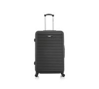 bluestar - valise grand format abs brazilia 4 roues 75 cm - noir noir