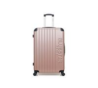 bluestar - valise grand format bucarest 75 cm 4 roues - rose dore