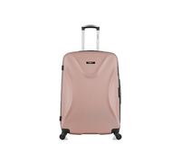 bluestar - valise grand format garibaldi 75 cm 4 roues - rose dore