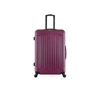 bluestar - valise grand format hagen 75 cm 4 roues - prune