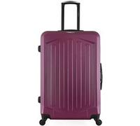 bluestar - valise grand format hagen 75 cm 4 roues - prune