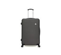 bluestar - valise grand format abs london 4 roues 75 cm - gris fonce gris fonce